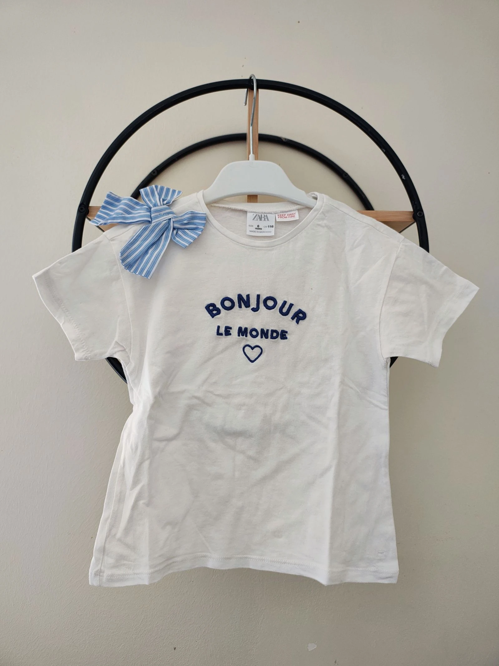 6 ans Teeshirt été Zara 